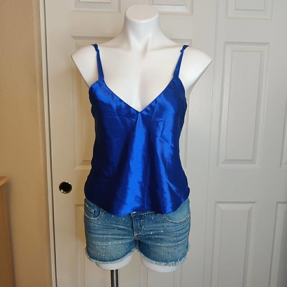Vintage Victoria's Secret gold label satin camisole sz M
